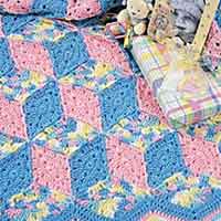  Baby Blocks Crochet Afghan Pattern