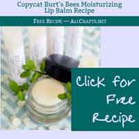 Copycat Burts Bees Moisturizing Lip Balm Recipe