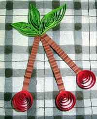  Quilled Cherries by Amy Tree 