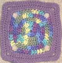 7 inch Circle of Friends Square