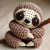 Sleepy Sloth Amigurumi Crochet Pattern