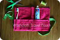Washcloth Travel Tote