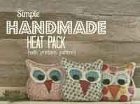 Handmade Owl Heat Pack