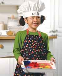Childs Christmas Apron Hat & Baking Tray pdf