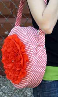 Red Poppy Bag
